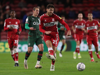 Middlesbrough's Matt Crooks  during the Sky Bet Championship match between Middlesbrough and Barnsley at the Riverside Stadium, Middlesbroug...