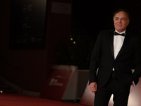 Francesco Acquaroli attends the red carpet of the movie 