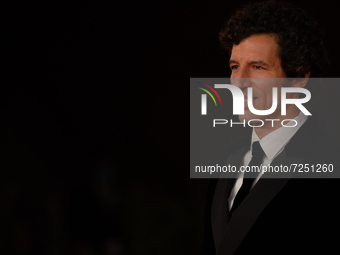 Francesco Scianna attends the red carpet of the movie 