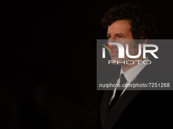 Francesco Scianna attends the red carpet of the movie 
