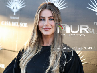 Dancer Julianne Hough arrives at Brian Bowen Smith's Drivebys Book Launch And Gallery Viewing Presented By Casa Del Sol Tequila held at 8175...