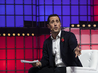 Nicolas Julia during at opening night of Web Summit 2021 in Lisbon, Portugal on November 1, 2021.
 (