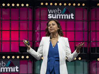 Ana Maiques speaks during  third day of Web Summit 2021 in Lisbon, Portugal on November 3, 2021 (