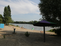 Several people were deadly infected with leptospirosis while swimming on the lake Verbne in Kiev, Ukraine. (