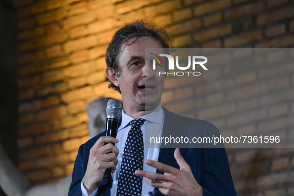 Stephane Verger, Director of the National Roman Museum during the News The event organized by the ANSA news agency  on November 08, 2021 at...