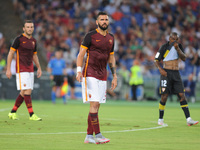 Leandro Castan during soccer AS ROMA presentation team for the season 2015-2016. Rome, Italy, on 14th August 2015. (