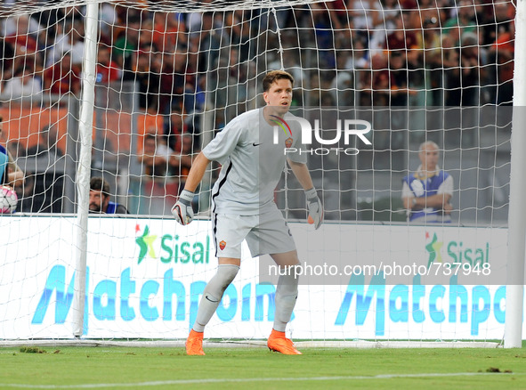 Wojciech Szcsesny during the Soccer AS ROMA presentation team for the season 2015-2016.
Rome, Italy, on 14th August 2015 