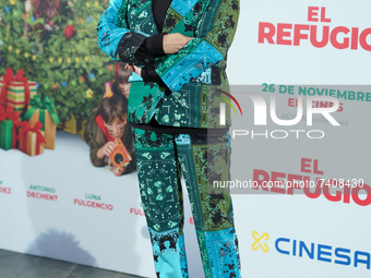 Loles Leon during the photocall of the presentation of El Refugio in Madrid, November 19, 2021 Spain (