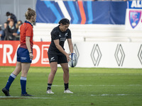 Renee WICKLIFFE of New Zealand with during the international women's rugby match between France and New Zealand on November 20, 2021 in Cast...