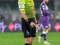 Referee Mr. Guida di Torre Annunziata during the italian soccer Serie A match ACF Fiorentina vs AC Milan on November 20, 2021 at the Artemio...