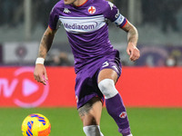 Cristiano Biraghi (Fiorentina) during the italian soccer Serie A match ACF Fiorentina vs AC Milan on November 20, 2021 at the Artemio Franch...