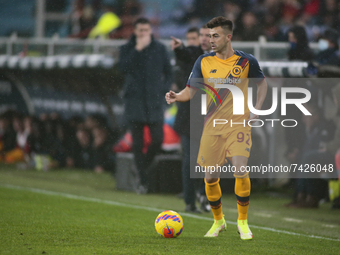 Stephan El Shaarawy during the Serie A match between Genoa v Roma in Genova, on November 21, 2021 (