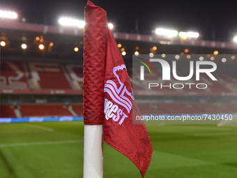 
Corner flag during the Sky Bet Championship match between Nottingham Forest and Luton Town at the City Ground, Nottingham on Tuesday 23rd N...
