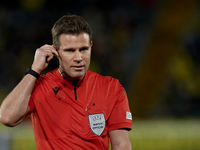 The referee Felix Brych during the UEFA Champions League group F match between Villarreal CF and Manchester United at Estadio de la Ceramica...