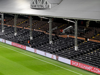 A general view inside the stadium is seen prior to the Sky Bet Championship match between Fulham and Derby County at Craven Cottage, London...