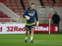  Ian Bennett the Middlesbrough Goalkeeping coach during the Sky Bet Championship match between Middlesbrough and Preston North End at the Ri...