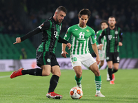Marijan Cabraja of Ferencarosi TC during the UEFA Europa League Group G stage match between Real Betis and Ferencvrosi TC at Benito Villamar...