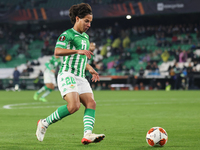 Diego Lainez of Real Betis during the UEFA Europa League Group G stage match between Real Betis and Ferencvrosi TC at Benito Villamarin Stad...