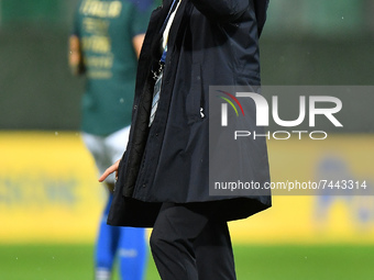 Italy's head coach Milena Bertolini prior to the match during the FIFA World Cup Women's FIFA World Cup 2023 - Italy vs Switzerland on N...