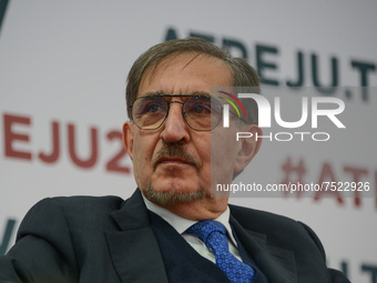 Ignazio La Russa, politician during the News “Atreju”, demonstration organized by "Fratelli d'Italia" party on December 11, 2021...