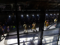 The Dsquared2 Fashion Show during the Milan Men's Fashion Week - Fall/Winter 2022/2023 on January 14, 2022 in Milan, Italy. (
