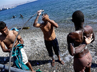 As thousands of migrants pass through the Greek island of Kos, it is taking a toll on the environment. Bathing and laundry are all done for...