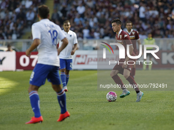 daniele baselli during the seria A match  between torino fc and uc sampdoria at the olympic stadium of turin  on septeber 20, 2015 in Torino...