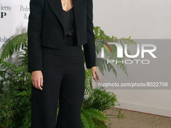  Tamara Falco during the presentation of her TFP collection for Pedro del Hierro, April 5, 2022, in Madrid, Spain (