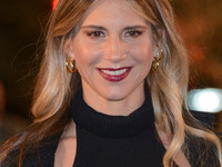 Nicoletta Romanoff, Actress during the News Presentation of the film with Laura Pausini “Piacere di conoscerti” on April 05, 2022 at the Aud...