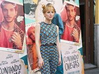  Actress Natalia de Molina attends 'Contando Ovejas' photocall at Yelmo Ideal Cinema on April 07, 2022 in Madrid, Spain.  (