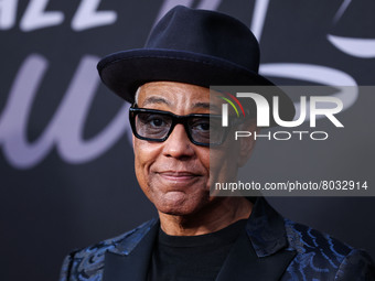 Giancarlo Esposito arrives at the Los Angeles Premiere Of AMC's 'Better Call Saul' Season 6 held at the Hollywood American Legion Theatre Po...