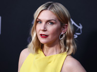 American actress Rhea Seehorn arrives at the Los Angeles Premiere Of AMC's 'Better Call Saul' Season 6 held at the Hollywood American Legion...