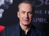 Bob Odenkirk arrives at the Los Angeles Premiere Of AMC's 'Better Call Saul' Season 6 held at the Hollywood American Legion Theatre Post 43...
