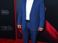 Juan Carlos Cantu arrives at the Los Angeles Premiere Of AMC's 'Better Call Saul' Season 6 held at the Hollywood American Legion Theatre Pos...