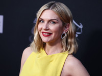 American actress Rhea Seehorn arrives at the Los Angeles Premiere Of AMC's 'Better Call Saul' Season 6 held at the Hollywood American Legion...