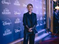 Anna Ferzetti attends the red carpet of the tv series 