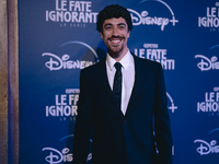 Eduardo Scarpetta attends the red carpet of the tv series 