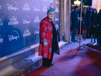 Serra Yilmaz attends the red carpet of the tv series 