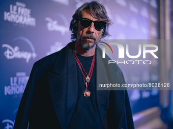 Pierpaolo Piccioli  attends the red carpet of the tv series 