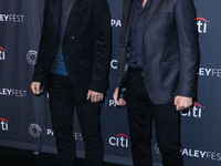Ralph Macchio and William Zabka arrive at the 2022 PaleyFest LA - Netflix's 'Cobra Kai' held at the Dolby Theatre on April 8, 2022 in Hollyw...