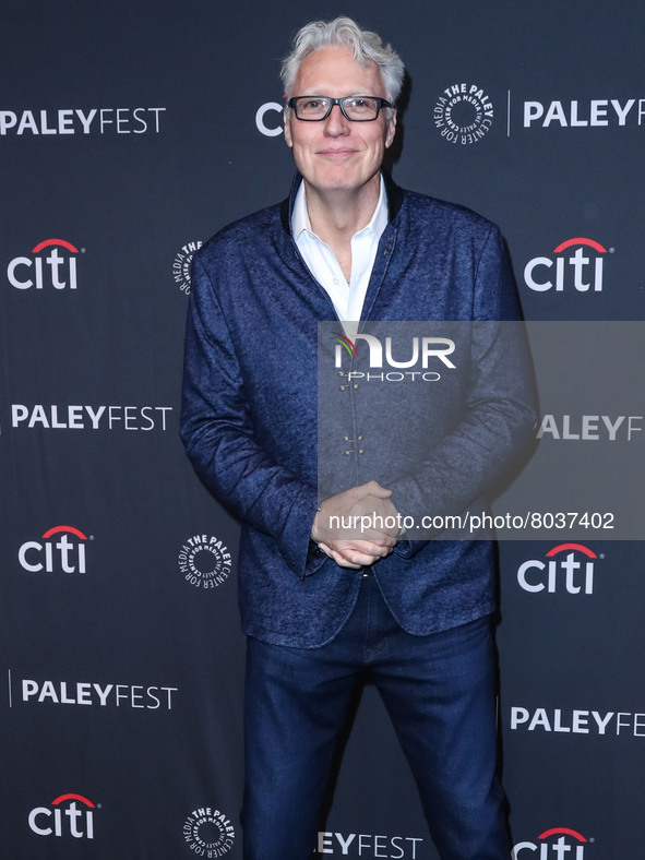 Thomas Ian Griffith arrives at the 2022 PaleyFest LA - Netflix's 'Cobra Kai' held at the Dolby Theatre on April 8, 2022 in Hollywood, Los An...