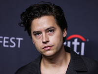 American actor Cole Sprouse arrives at the 2022 PaleyFest LA - The CW's 'Riverdale' held at the Dolby Theatre on April 9, 2022 in Hollywood,...