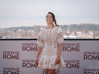 Giorgia Spinelli attends the photocall of the movie ''Power of Rome'' at the Hotel de la Ville  on April 13, 2022 in Rome, Italy (