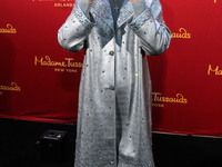 A wax figure of Bad Bunny is revealed for Madame Tussauds New York and Madame Tussauds Orlando at Madame Tussauds New York on April 19, 2022...