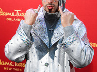A wax figure of Bad Bunny is revealed for Madame Tussauds New York and Madame Tussauds Orlando at Madame Tussauds New York on April 19, 2022...