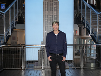 Tyler “Ninja” Blevins visits the Empire State Building on April 20, 2022 in New York City. (