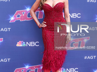 Colombian actress Sofía Vergara (Sofia Vergara) arrives at NBC's 'America's Got Talent' Season 17 Kick-Off Red Carpet held at the Pasadena C...