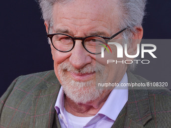 American film director Steven Spielberg arrives at the 2022 TCM Classic Film Festival Opening Night 40th Anniversary Screening Of 'E.T. The...