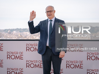   The Mayor of Rome Roberto Gualtieri attends the photocall of the movie 