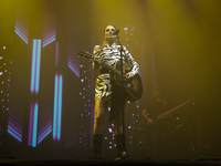 Brazilian singer Paula Fernandes,in a concert at SuperBock Arena on April 23, 2022, Porto,Portugal (